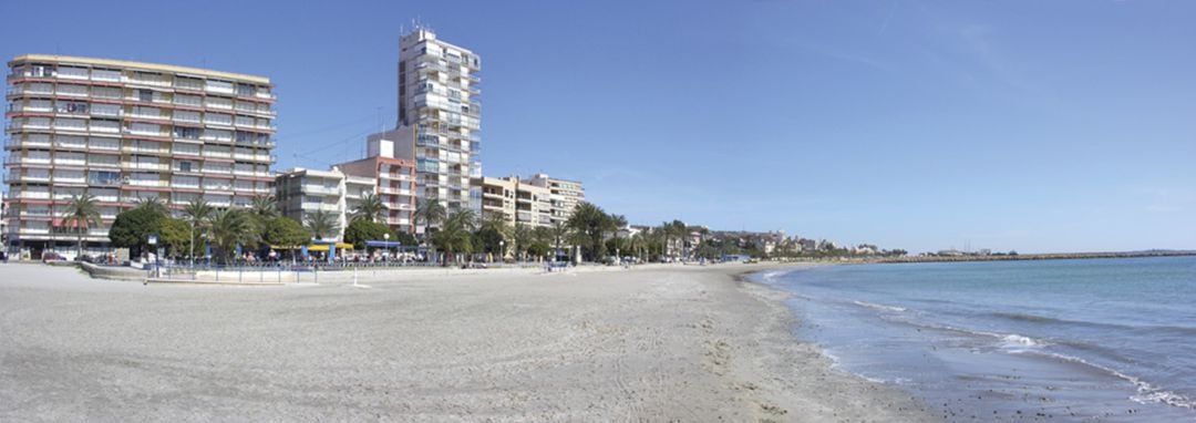 Cala Santiago Bernabéu en Santa Pola