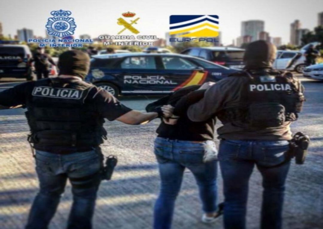 Una de las detenciones practicadas ha tenido lugar en Valladolid