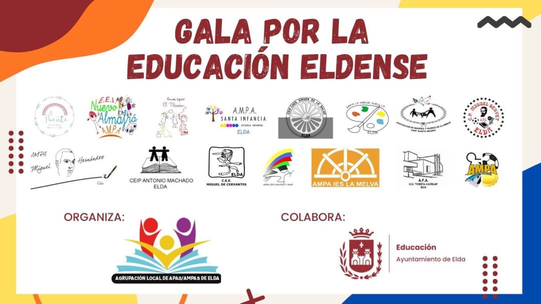 Las AMPAS de Elda premian a las personas implicadas en el educación eldense