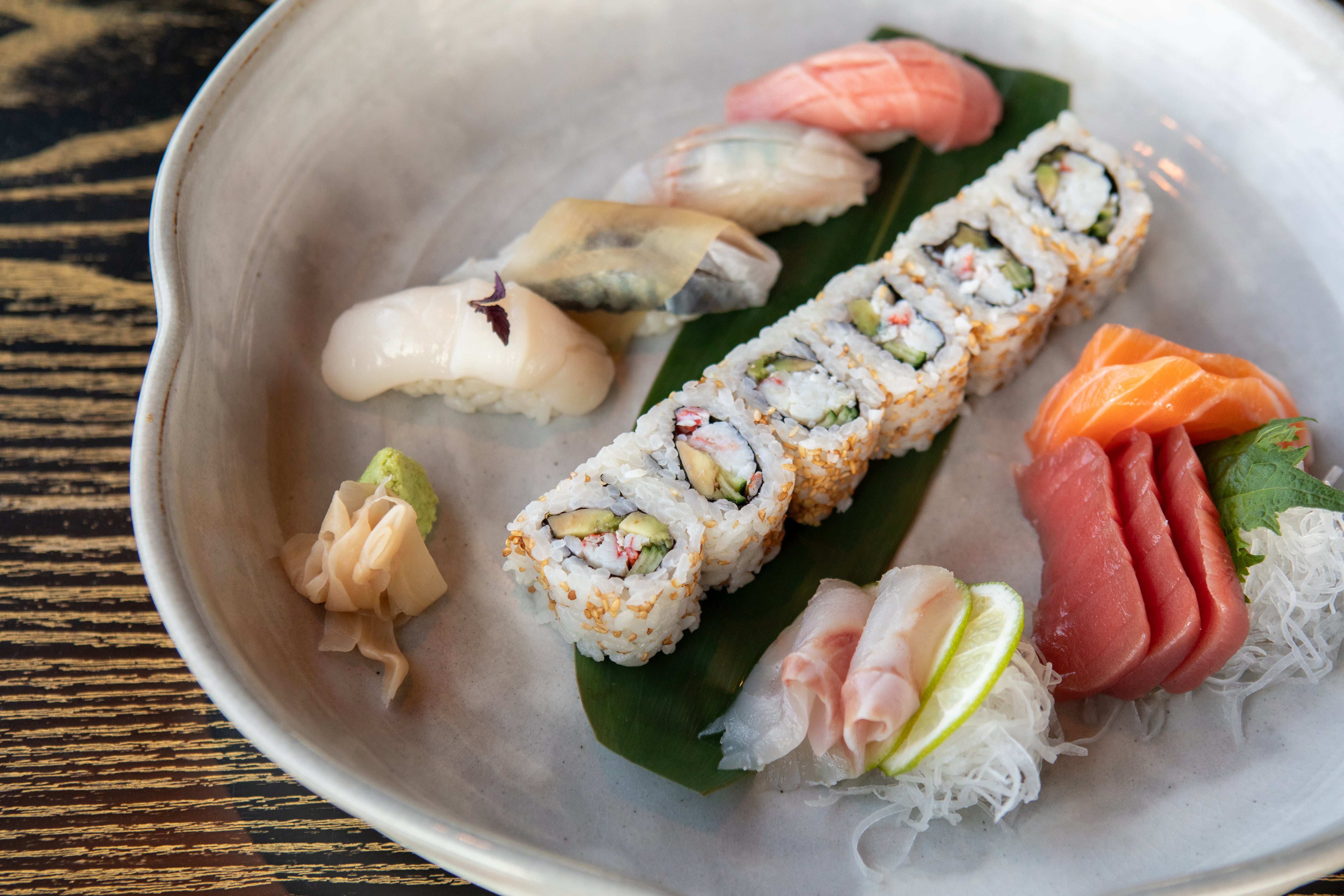 El sushi es uno de los platos más vendidos de Nobu.