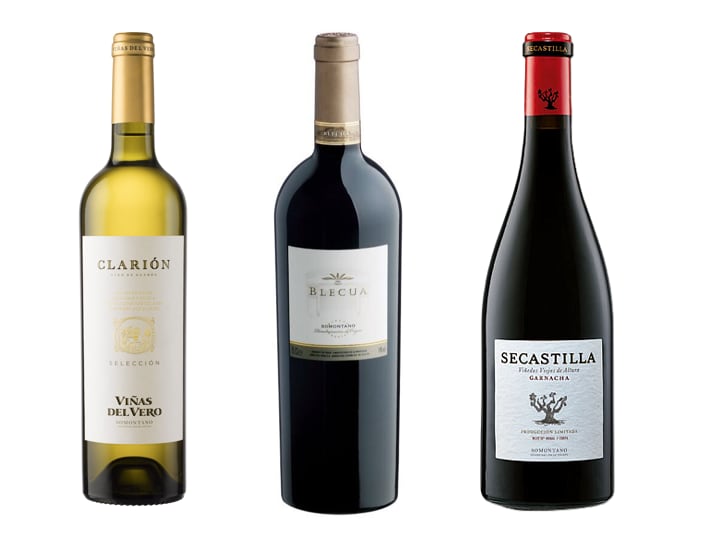 Viñas del Vero Clarión 2023, Blecua 2020 y Secastilla 2021