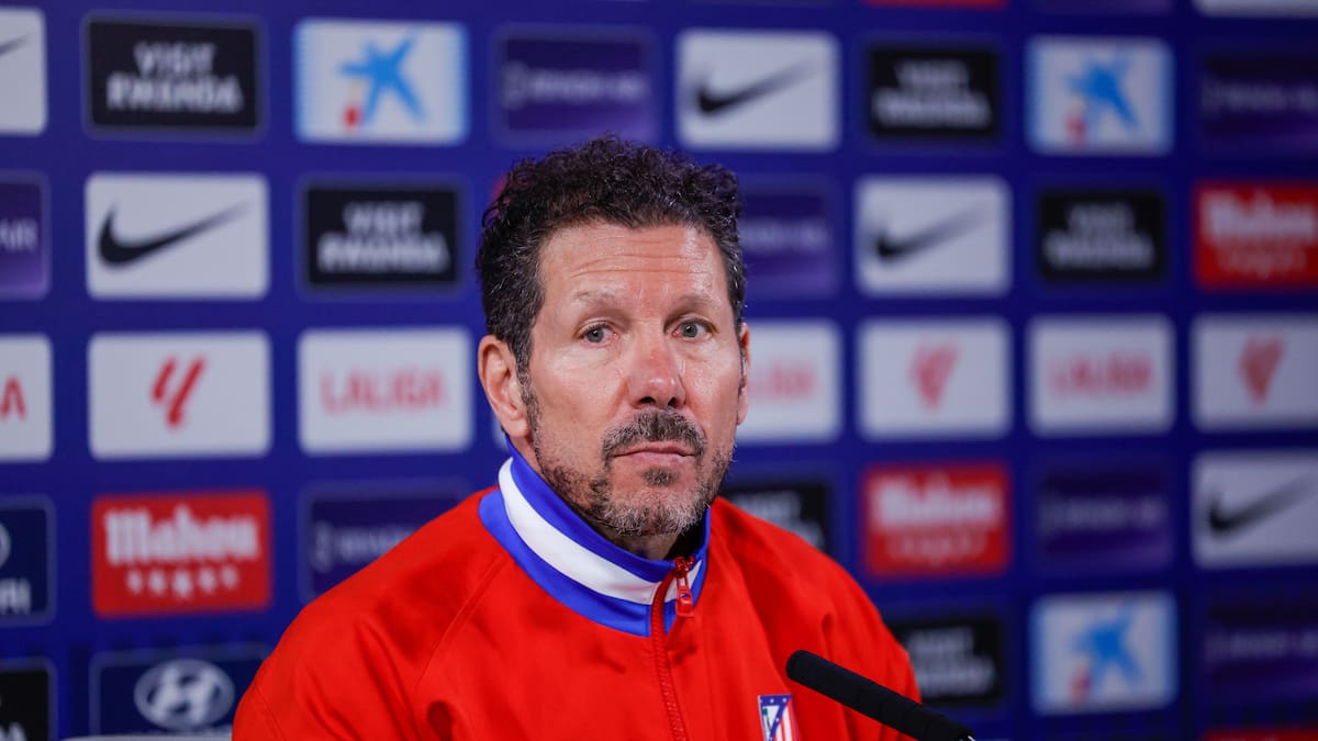 Simeone: "¿Críticas? Seguimos nuestro camino, nuestro objetivo y nada nos altera"