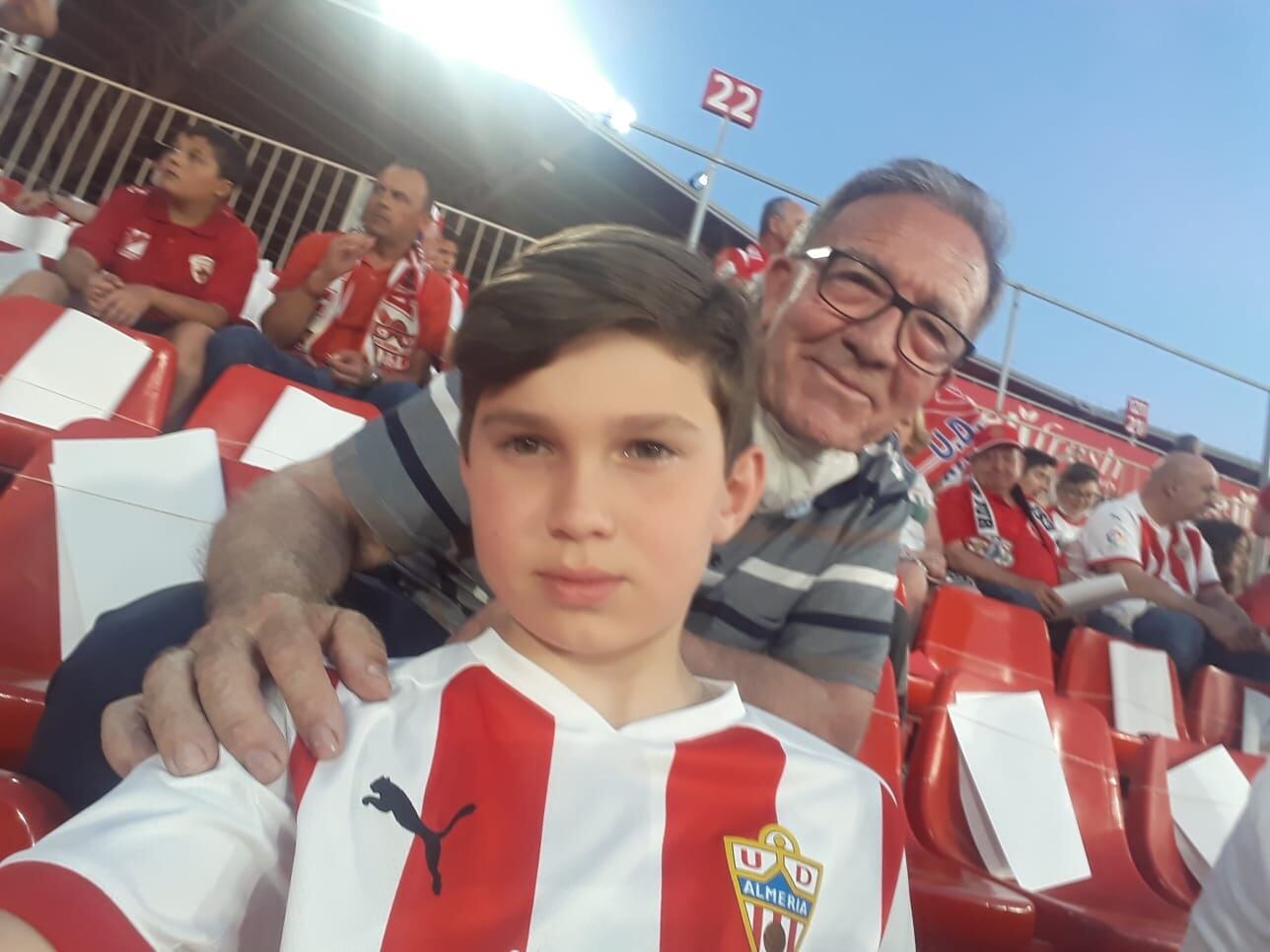 Tapia y Adrián en sus inicios rojiblancos.