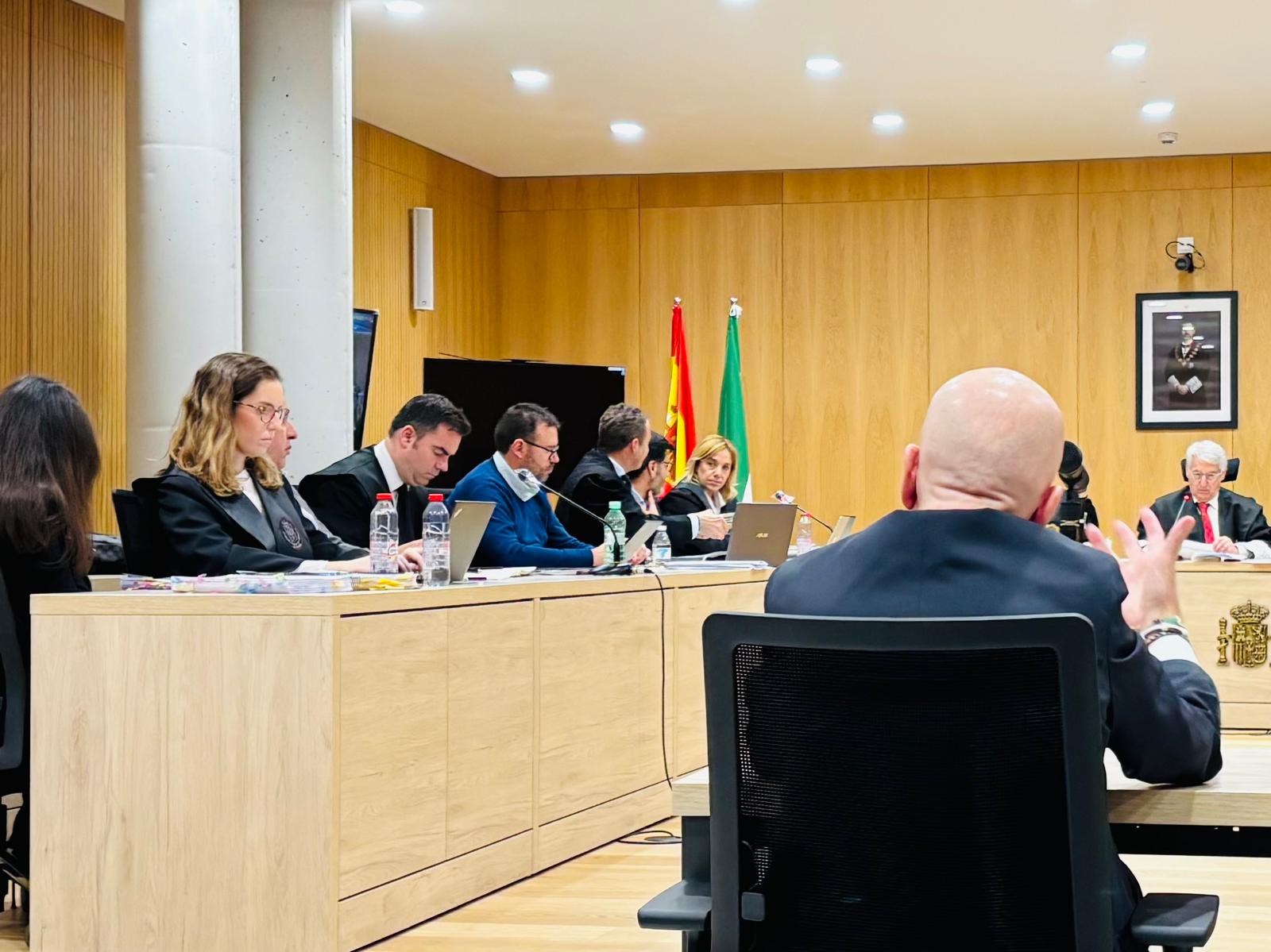 Declaración de un testigo durante el juicio oral del ‘caso saqueo’, en la sección segunda de la Audiencia Provincial de Córdoba
