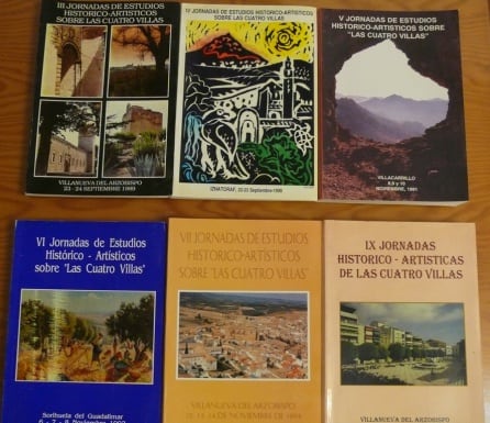 varios libros editados de las jornadas