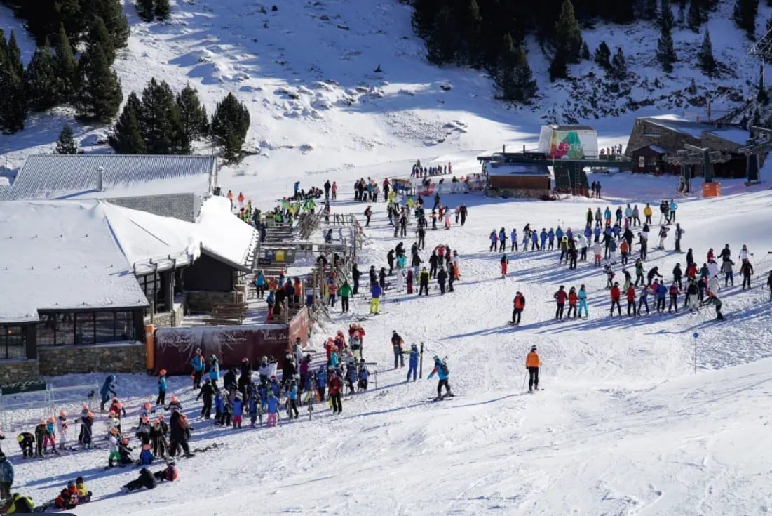 Foto Aramon. Estación de Cerler. (Archivo)