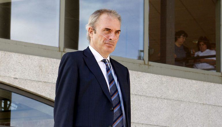 El profesor universitario Jesús Neira, que en 2008 recibió una paliza por recriminar a un hombre, Antonio Puerta, que estuviera maltratando a una mujer.