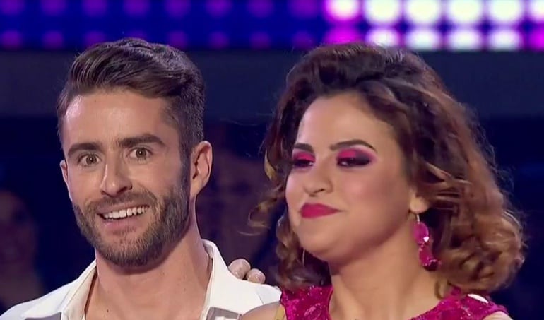 Pelayo Díaz e Inés en la segunda gala de &#039;Bailando con las estrellas&#039;