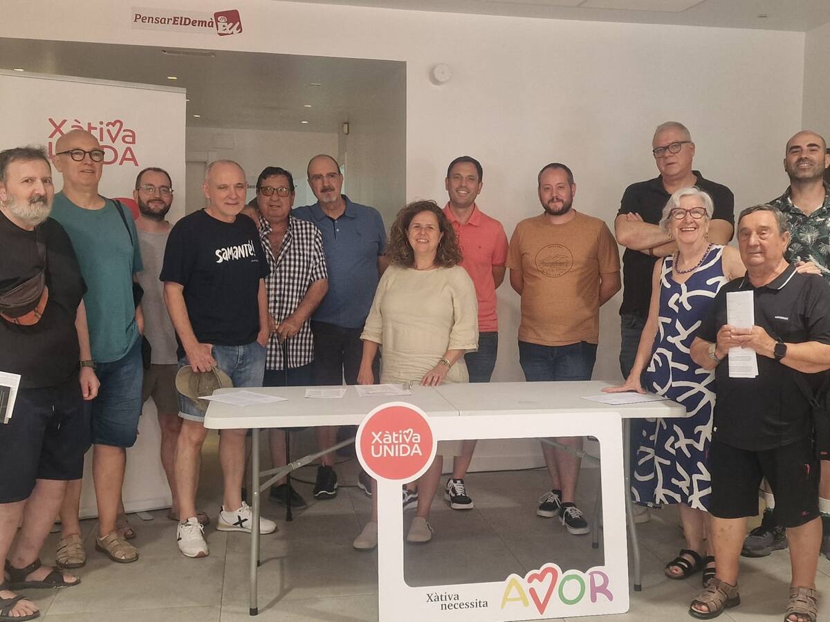 Xàtiva Unida defiende la política útil y de proximidad frente al ruido estatal en su Encontre d’Estiu