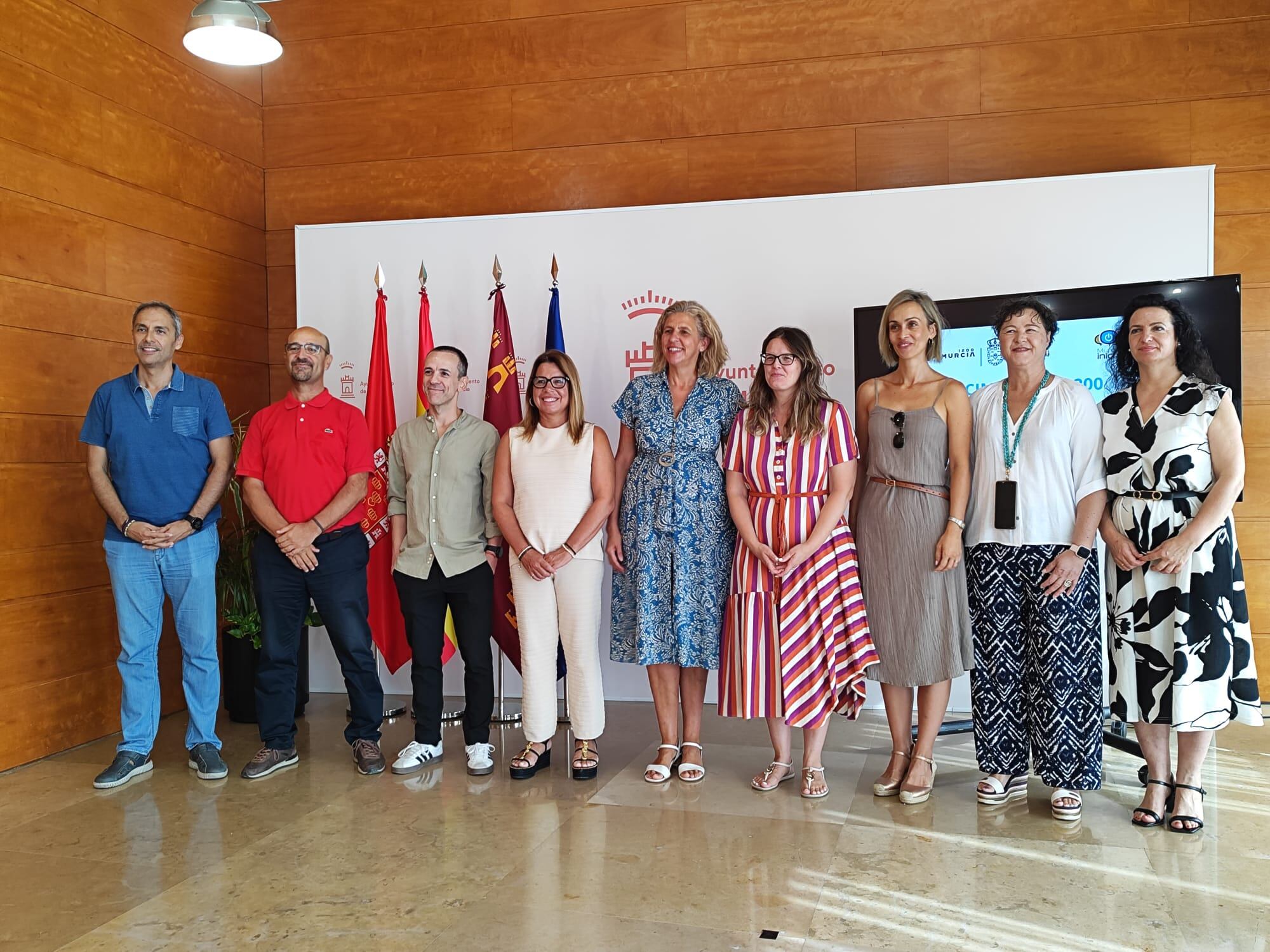 La concejal de Gobierno Abierto, Promoción Económica y Empleo, Mercedes Bernabé, en la presentación del evento por el XII aniversario del CIM.