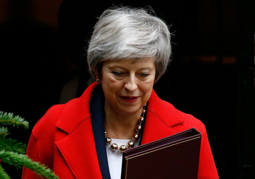 La primera ministra británcia, Theresa May