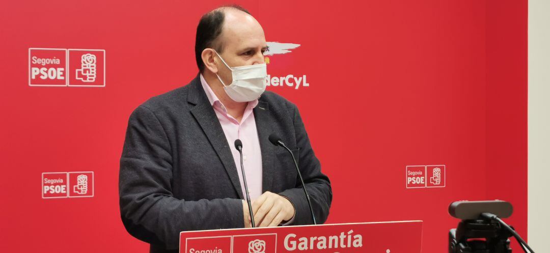 José Luis Aceves en rueda de prensa