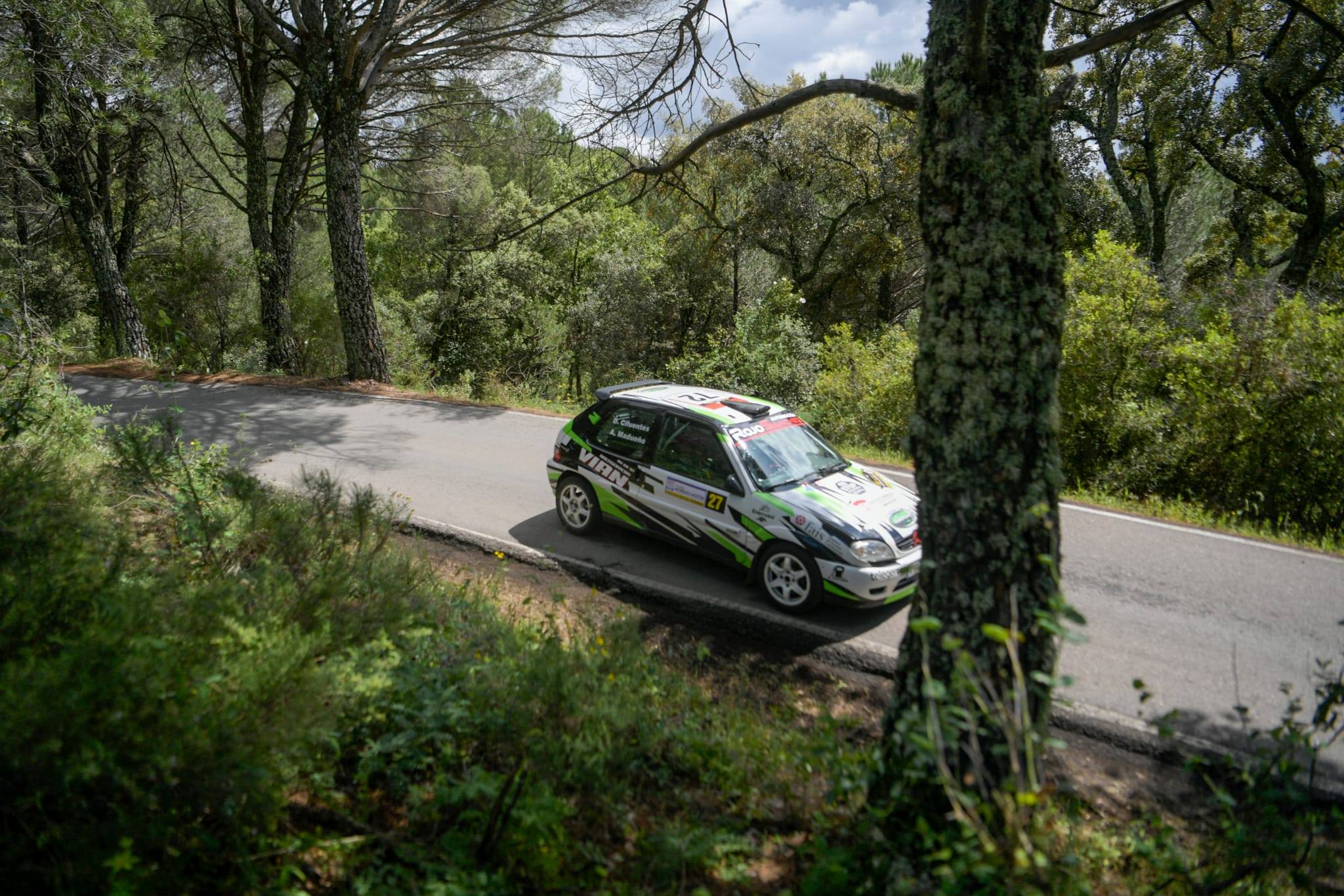 Madueño en la Rallycrono de Villaviciosa