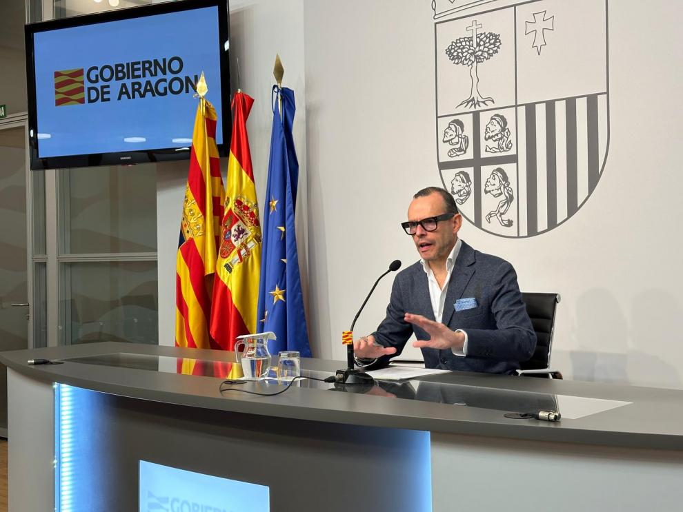 Pedro Olloqui, director general de Cultura del Gobierno de Aragón