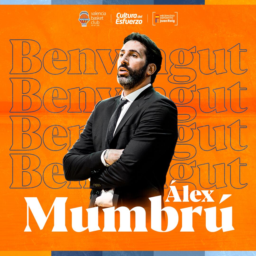 Valencia Basket anuncia la incorporación de Álex Mumbrú