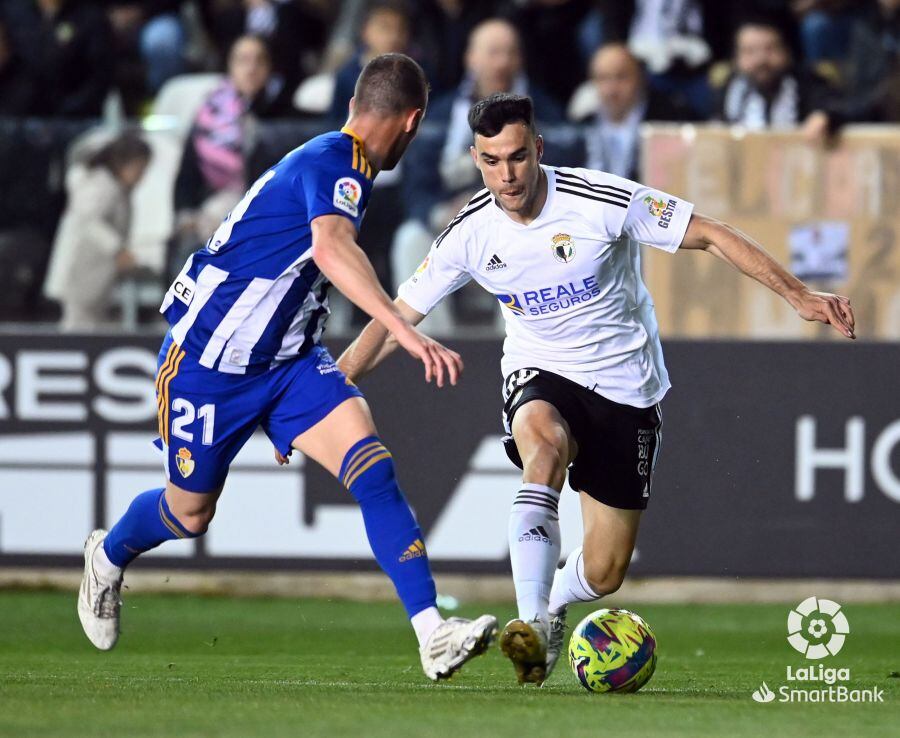 Bermejo marcó el segundo gol del Burgos