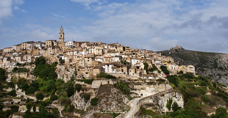 Panoràmica del Barri Medieval // Ajuntament de Bocairent