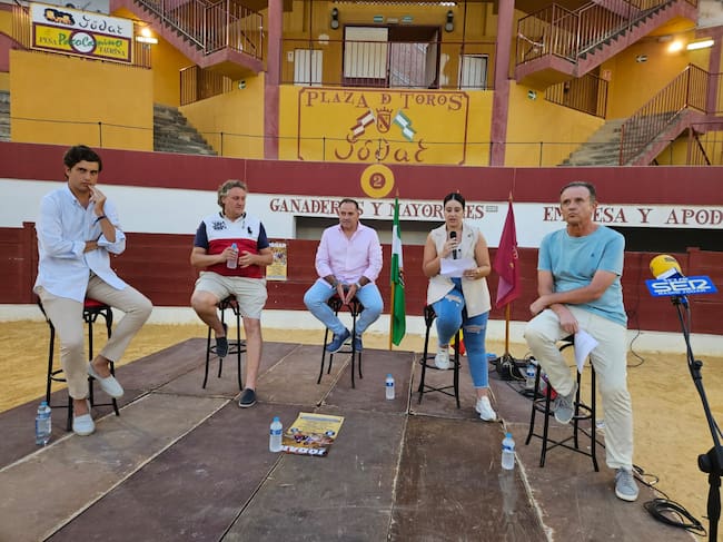Momento de la intervención de la concejala de Festejos, Noelia Herrera