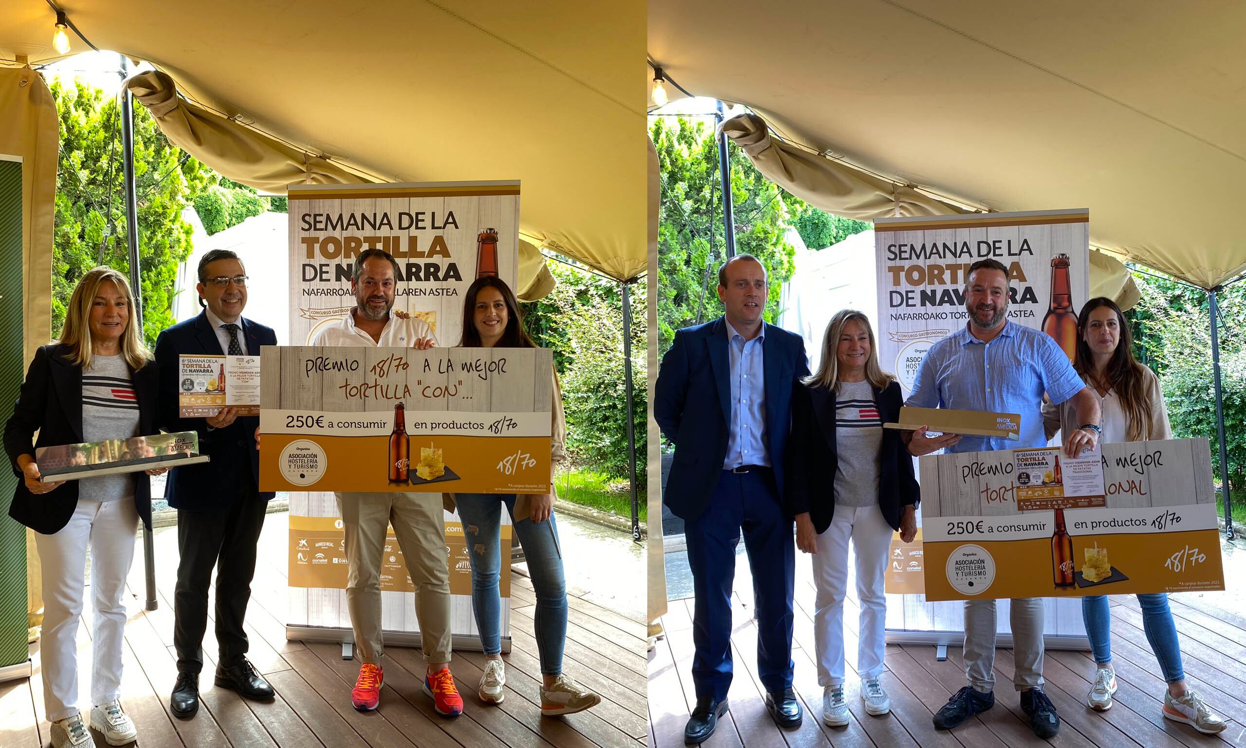 Ganadores del Concurso de la 6ª Semana de la Tortilla de Navarra