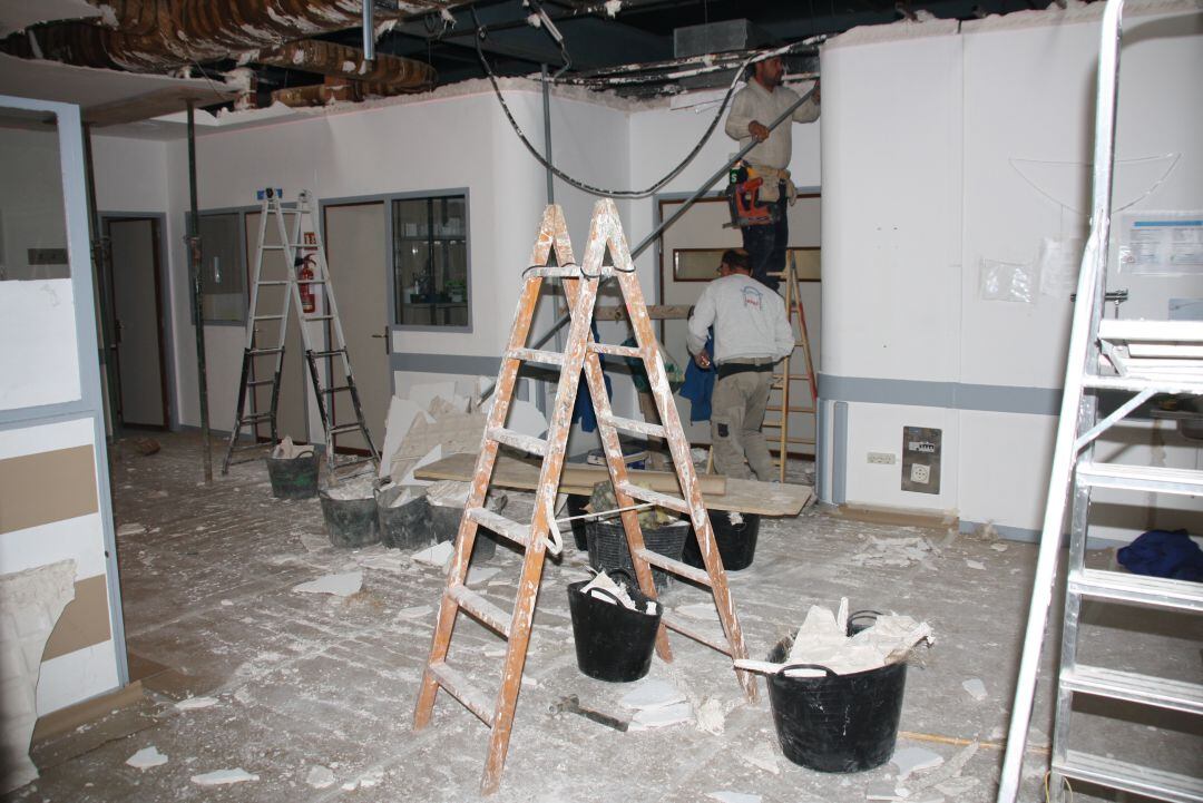 La reparación de la zona afectada comenzó el mismo día 21