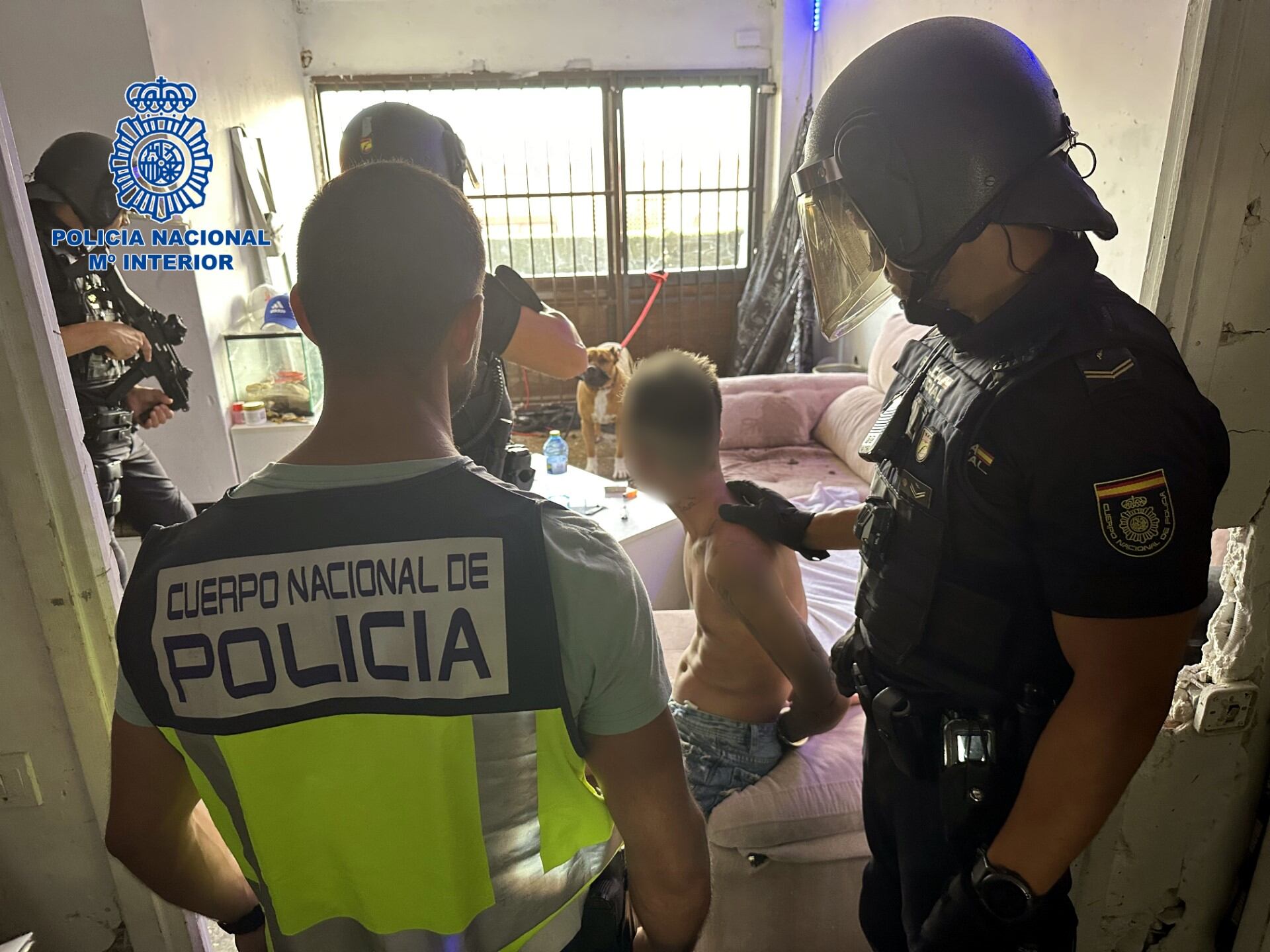 Detención de los dos jóvenes que han atracado una pizzería a punta de pistola en San Juan, Alicante