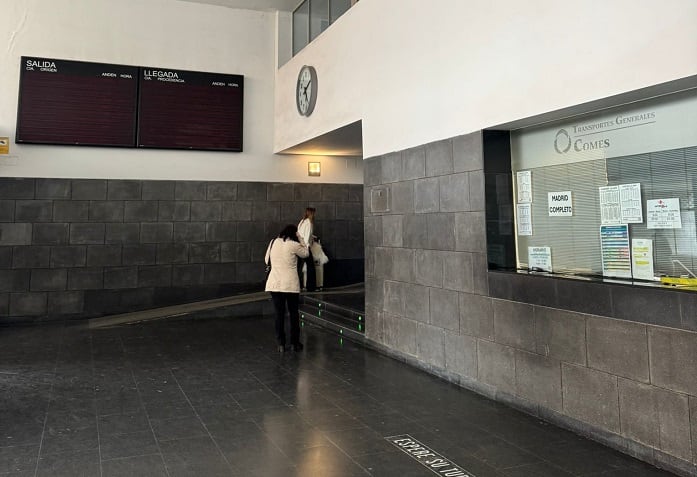 Estación de autobuses en Algeciras