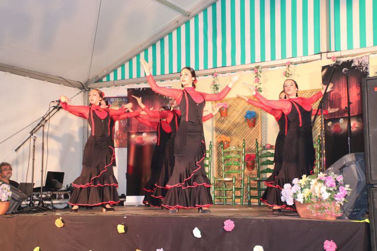 Grupo flamenco Azabache a la Fira de Bonavista (Tarragona)