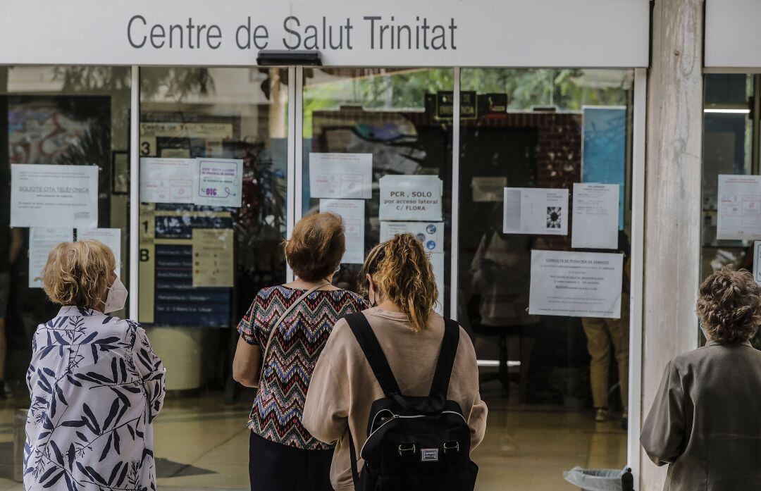 Centros de salud en la Comunitat Valenciana.