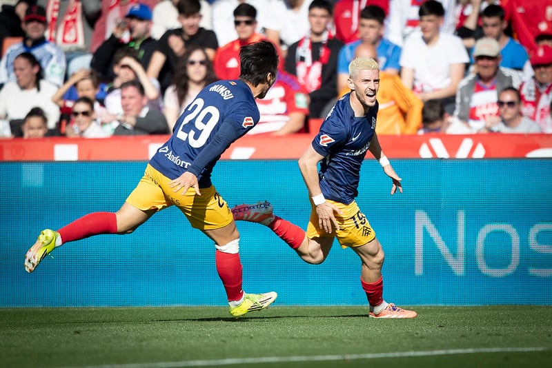 Imanol va marcar el seu primer gol a la lliga com a tricolor