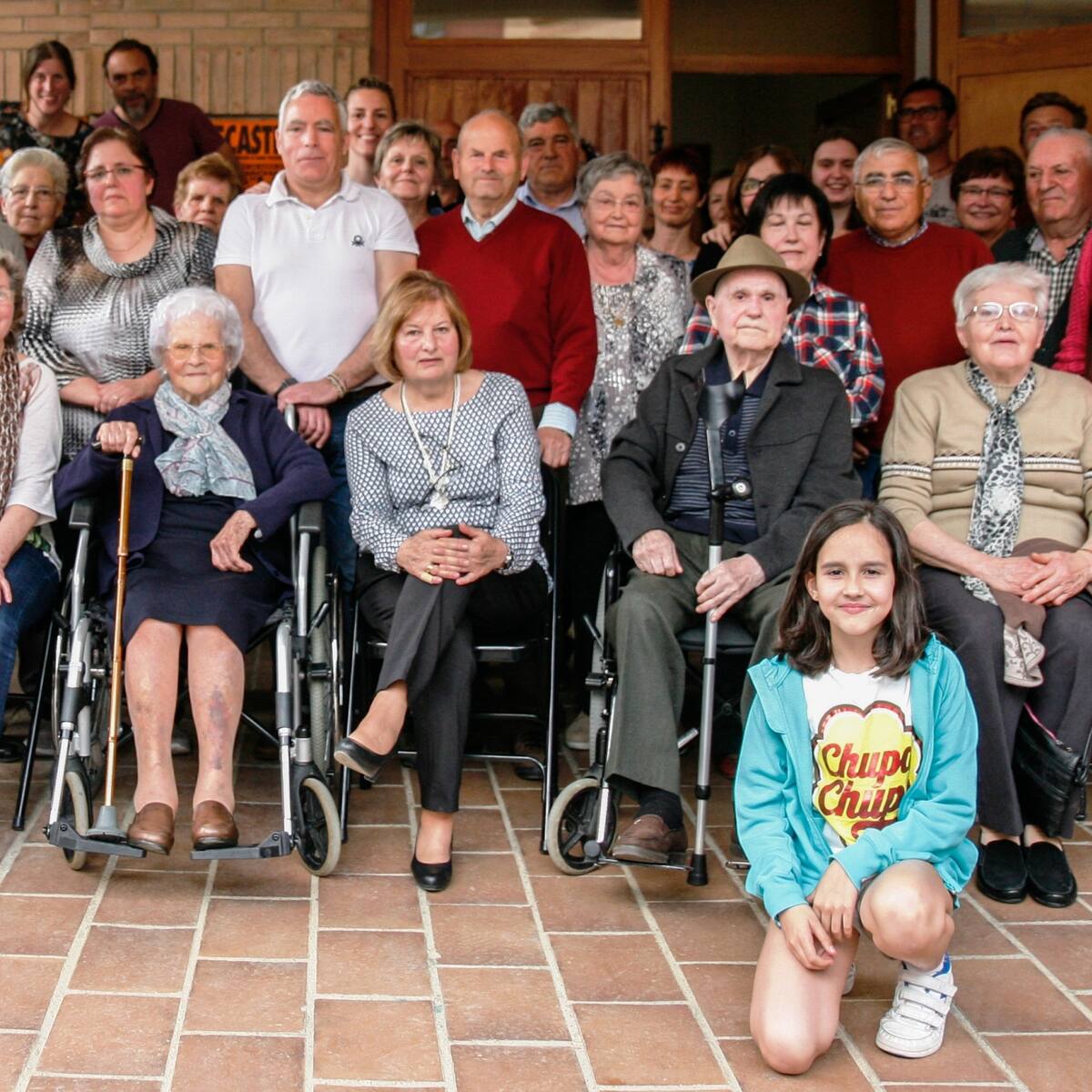 Secastilla celebró el centenario de Aniceta Pardinilla