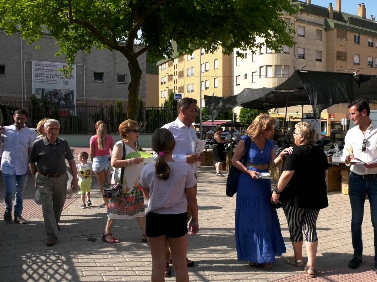 PP y PSOE comienzan la precampaña para el 23J en la comarca de la Loma