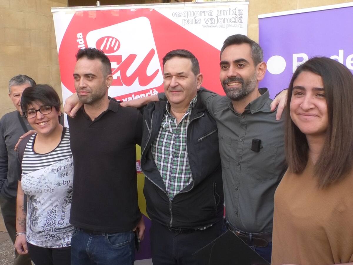 Podemos Elche, Esquerra Unida y Alternativa Republicana firman el acuerdo electoral