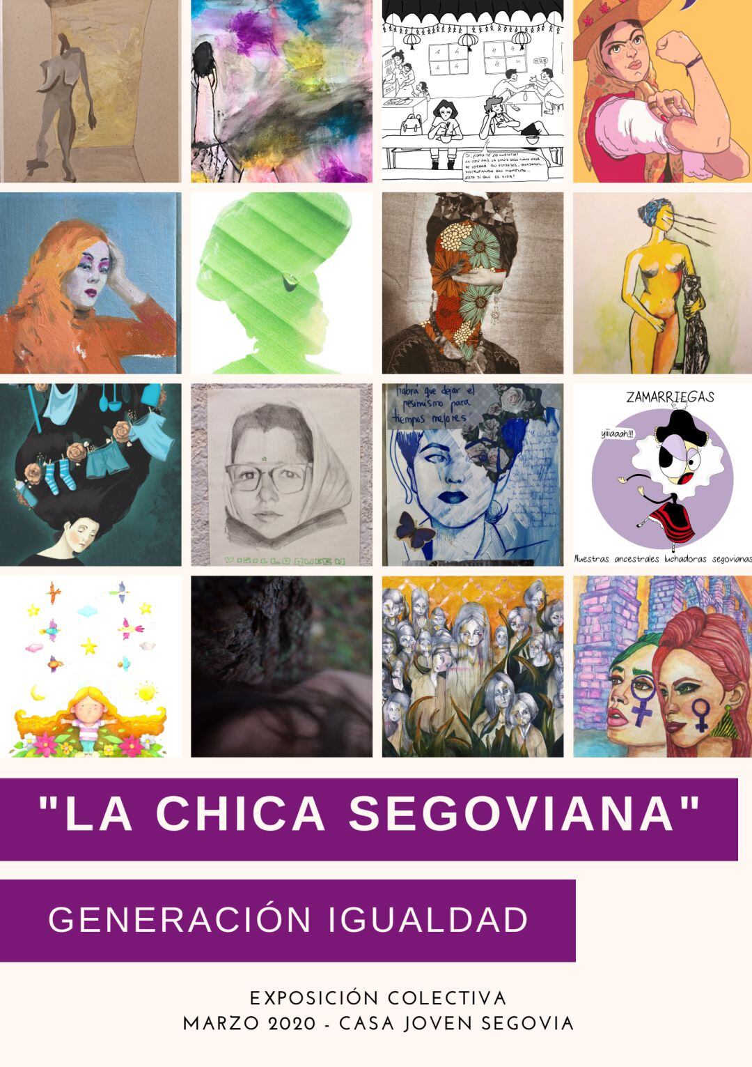 Cartel de una de las exposiciones 