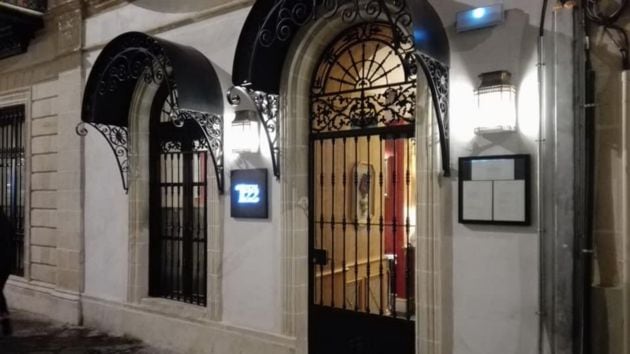 Fachada del restaurante T22