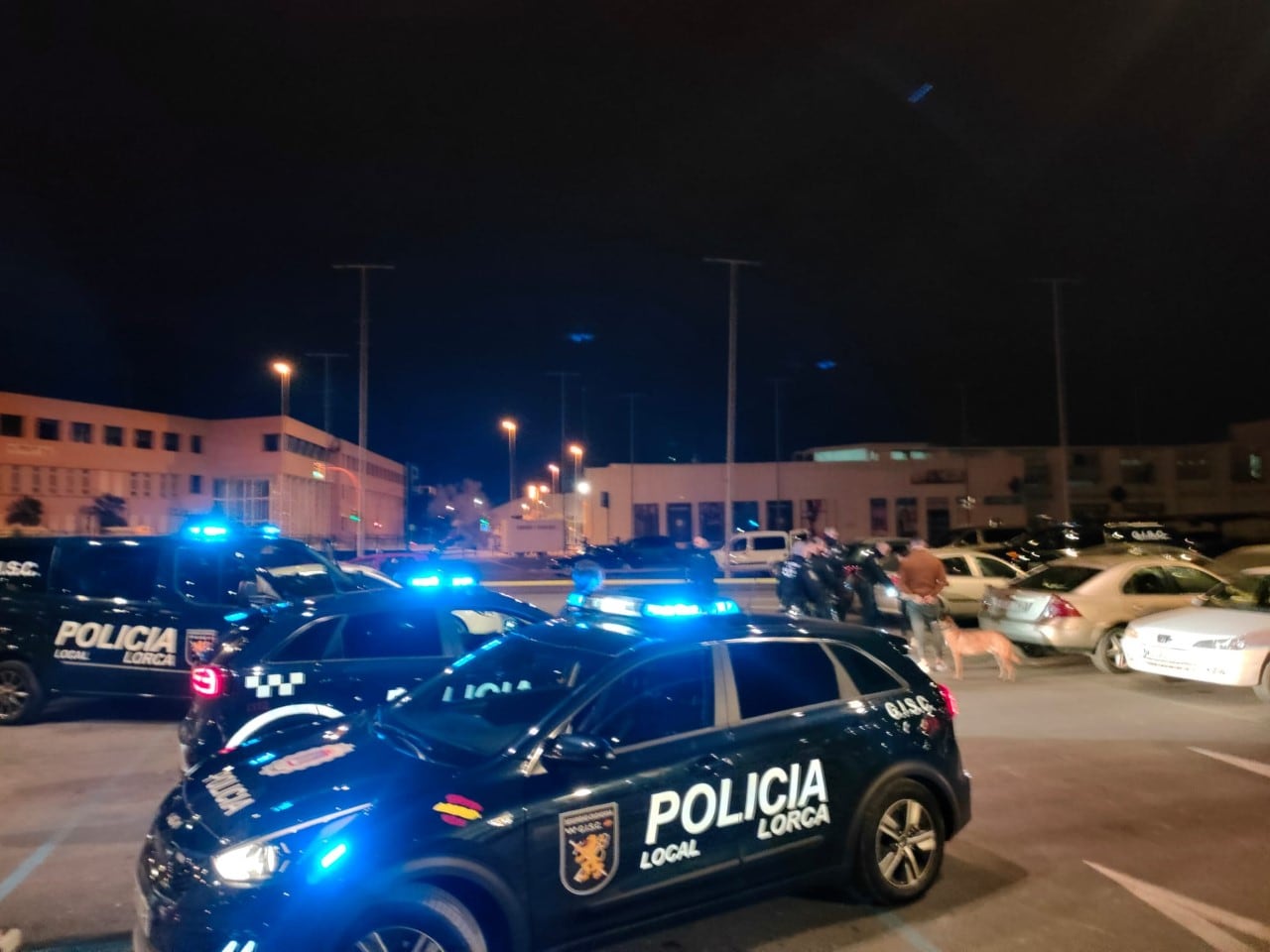 Detenidas tres personas en Lorca a las que se incautaron 102 gramos de cocaína. .