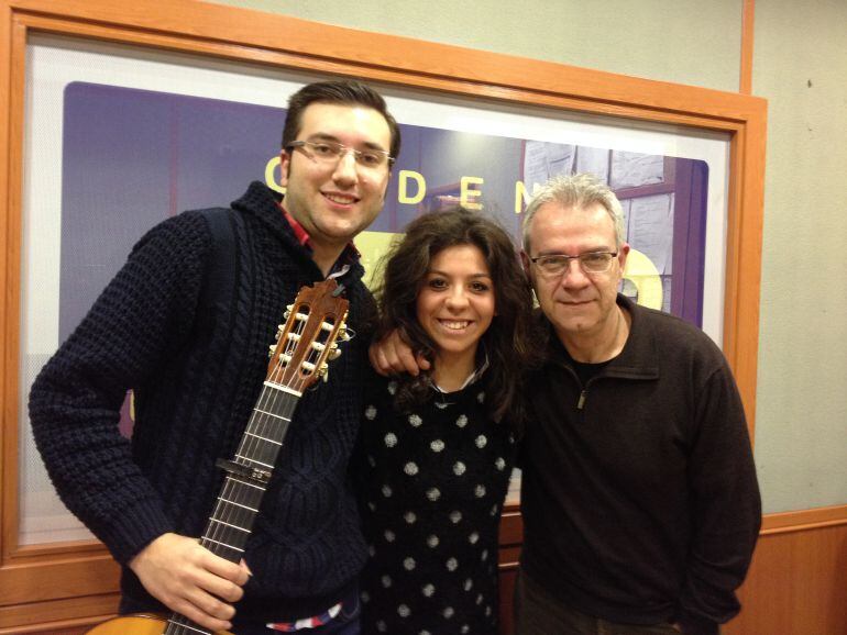 Rafael Ruz, Rocío de Dios y Ramón Medina