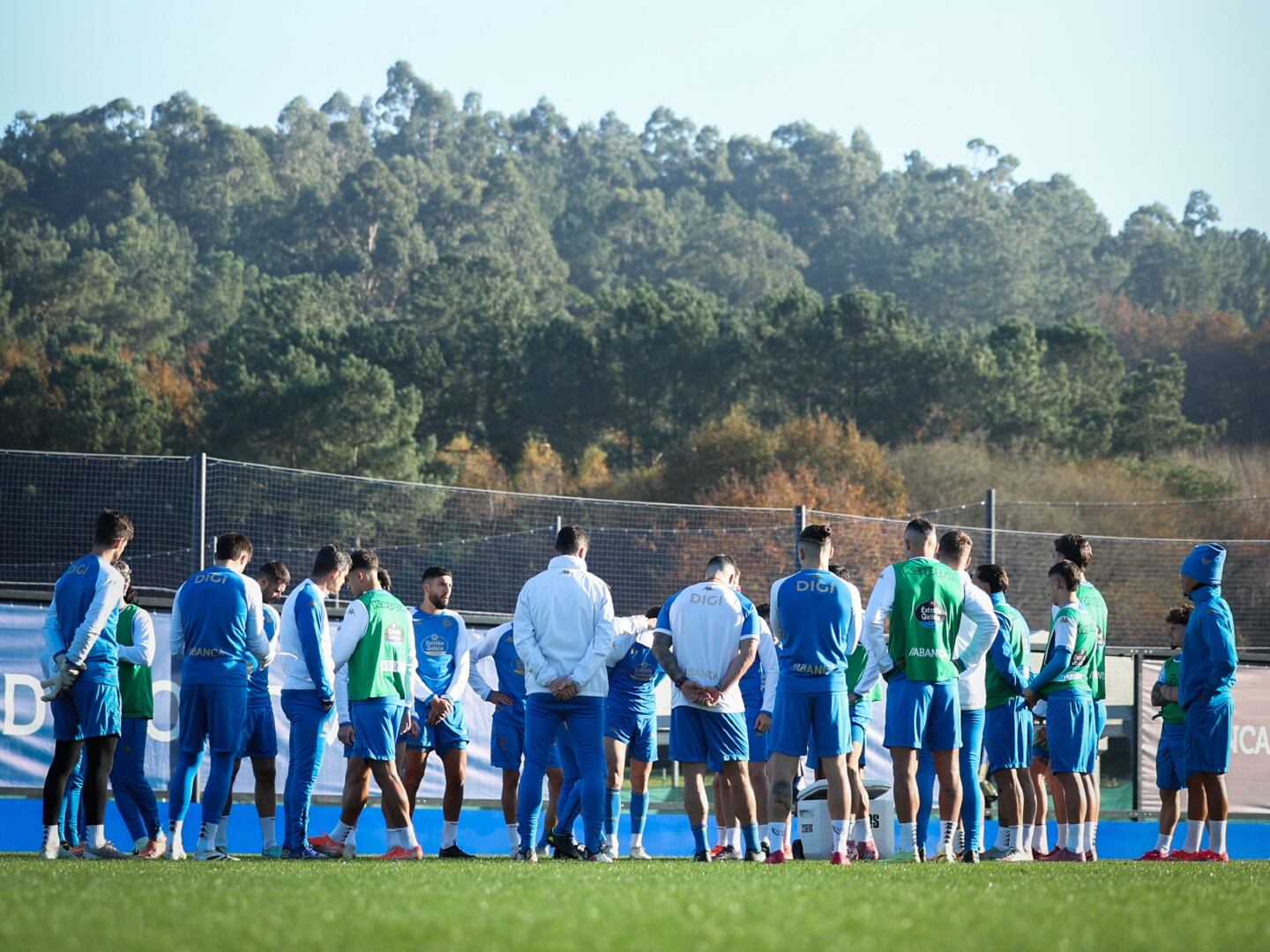 Entrenamiento del Deportivo | Foto: RCDeportivo