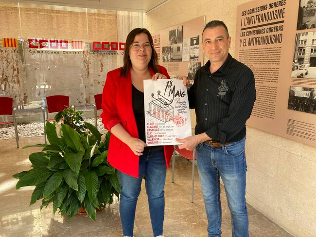 Paco Luque y Leticia Pascual