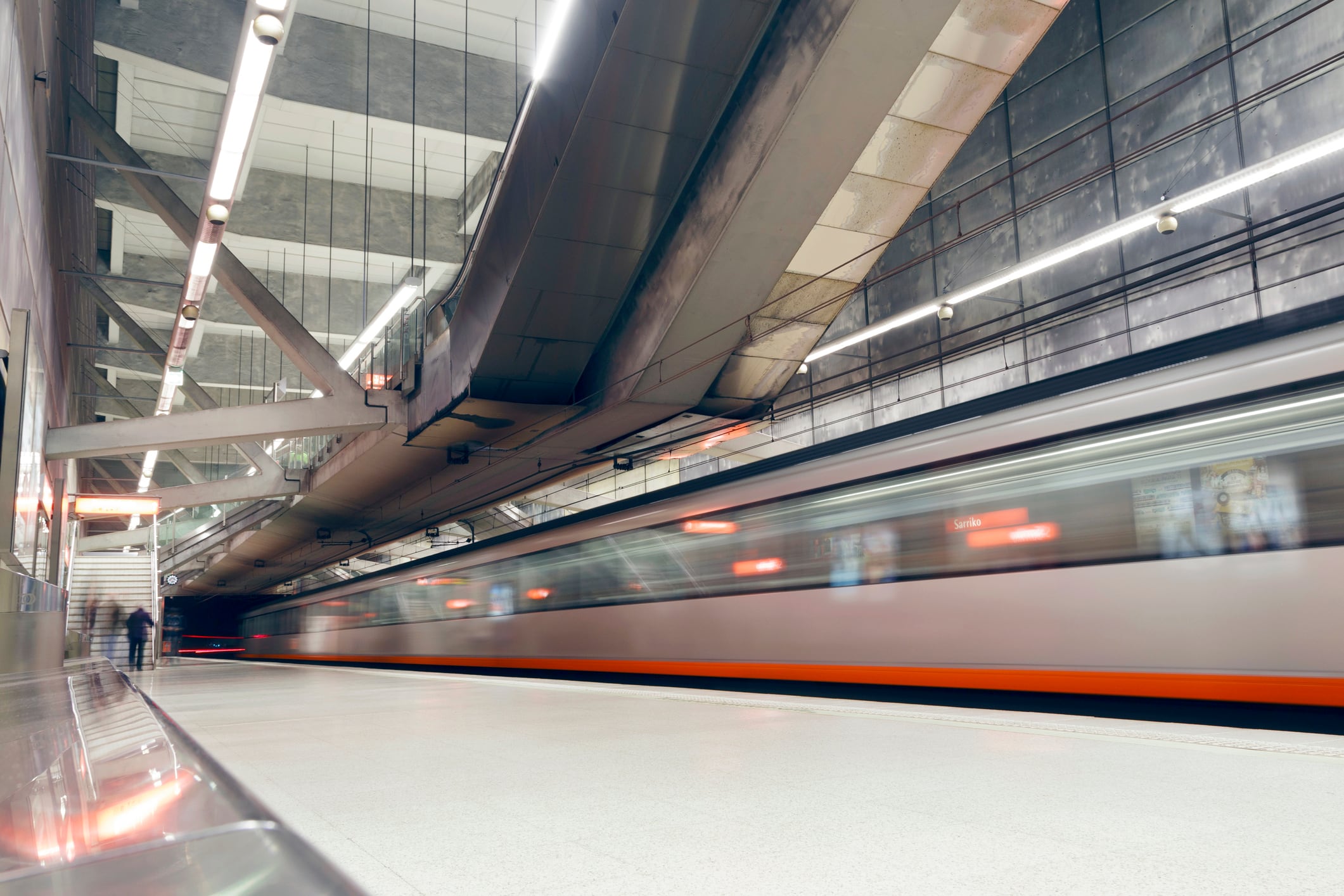 Estación de Sarriko en Metro Bilbao.