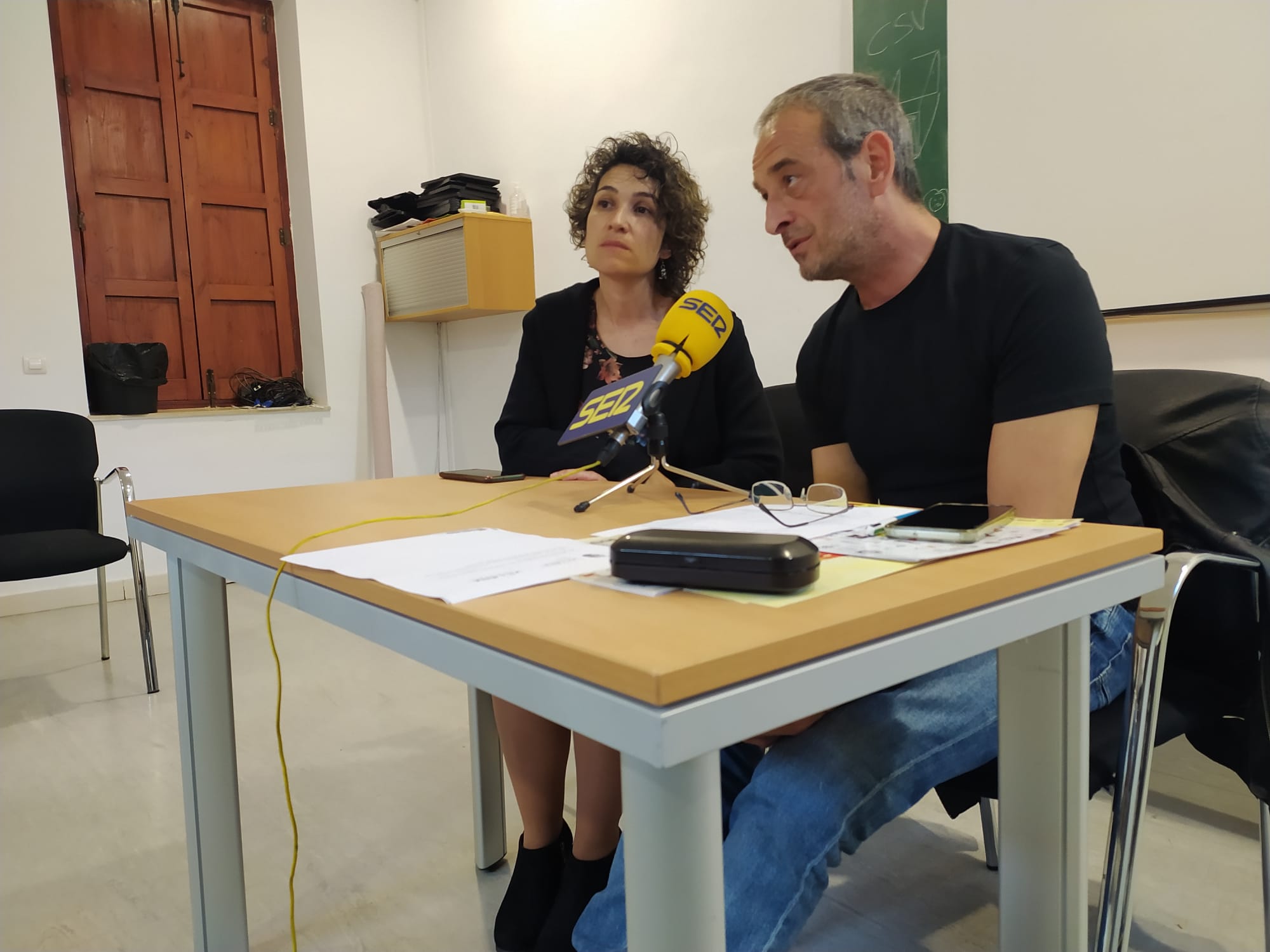 Momento de la rueda de prensa