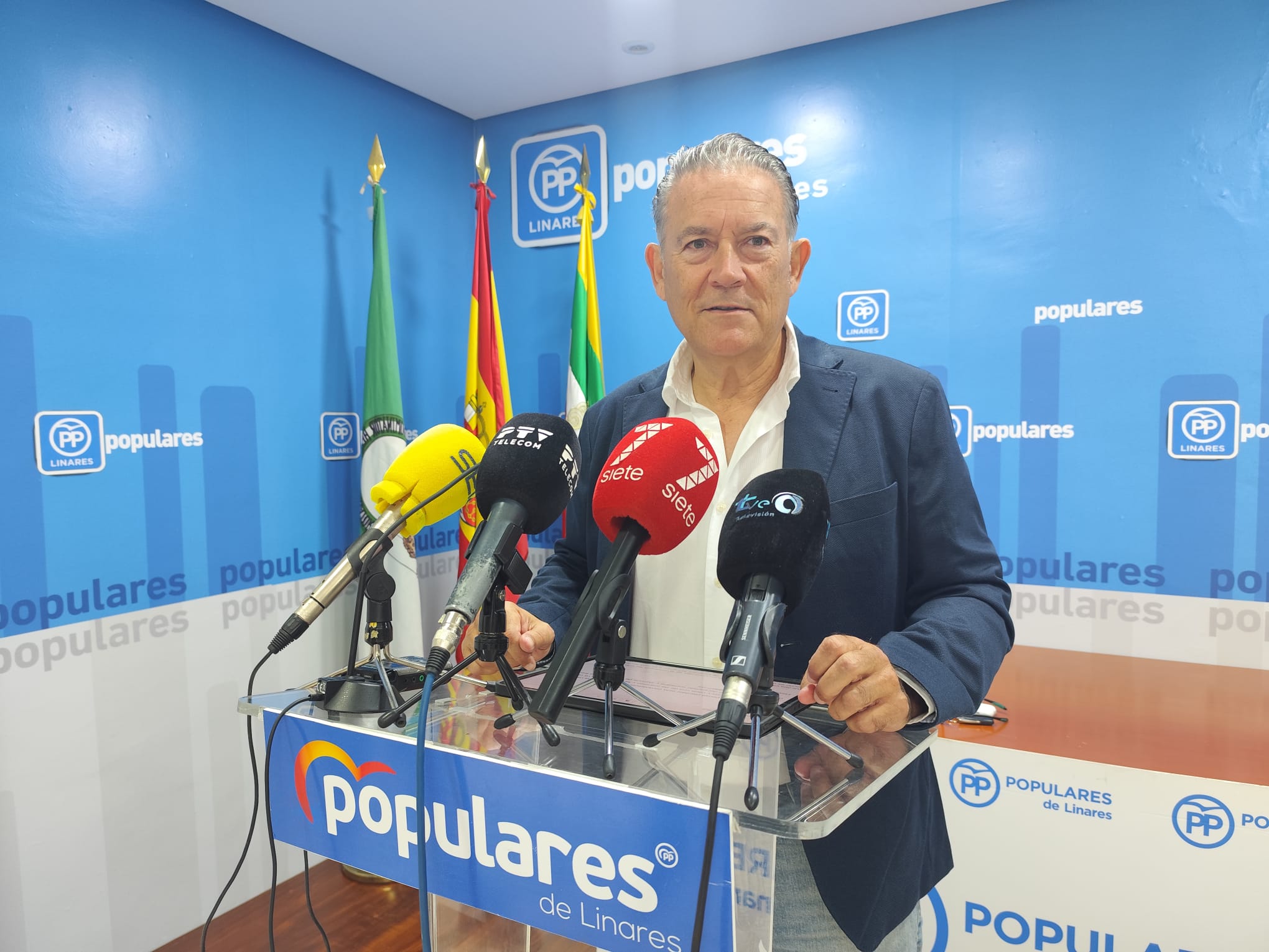 Raúl Caro, concejal del PP de Linares.