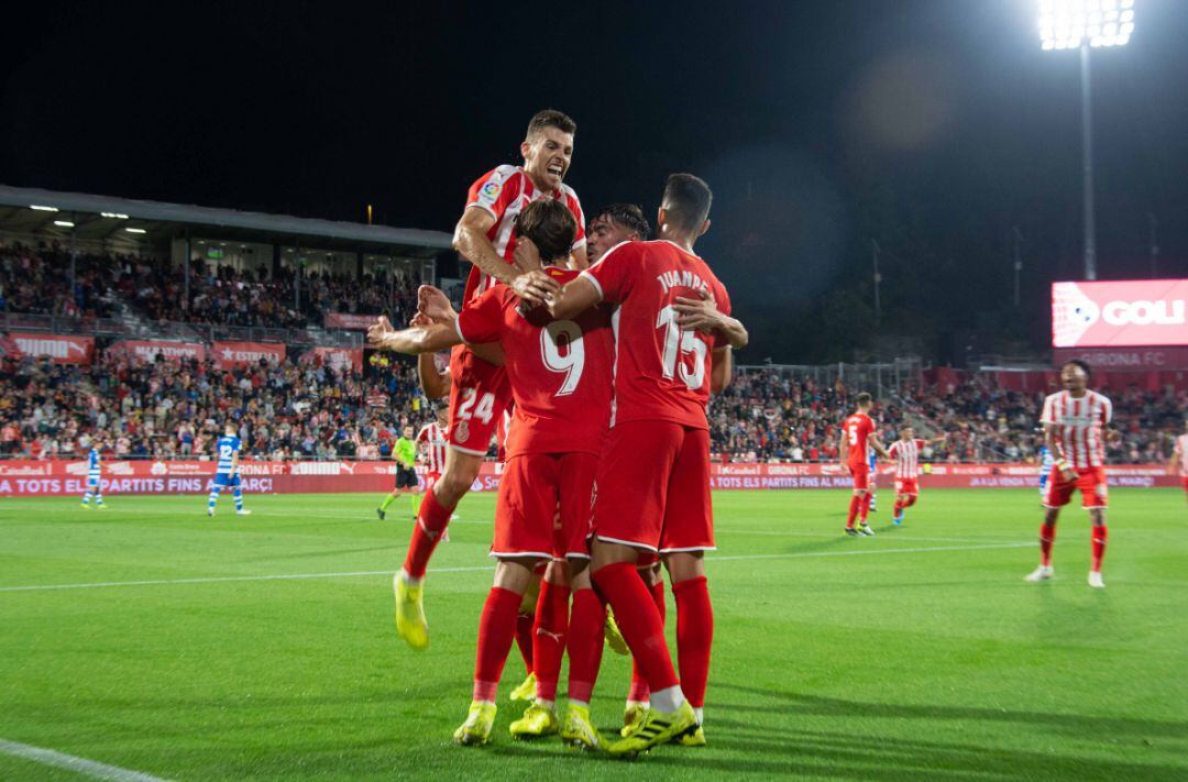 Una celebració del gol