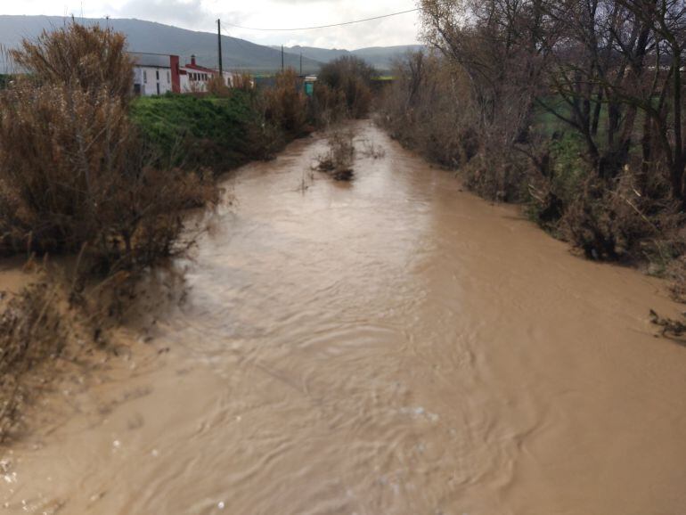 Los afluentes presentan altos niveles de agua en la provincia de Málaga