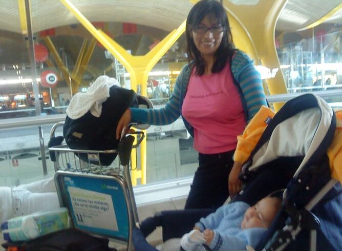 Flor salió este viernes con retraso de Lima.