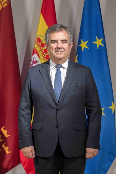 Juan María Vázquez, consejero de Medio Ambiente, Mar Menor, Universidades e Investigación de la CARM