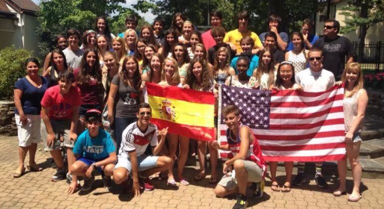 Los jóvenes que participan en este intercambio viven una experiencia inolvidable conociendo EEUU y aprendiendo inglés