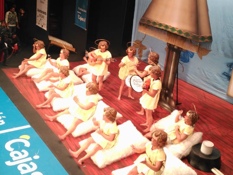 La Chirigota del Canijo en escena