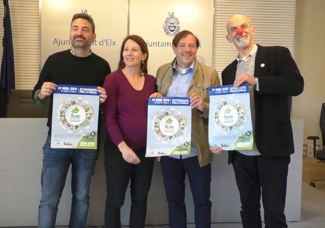 Presentación de la VIII Fiesta Solidaria en el Parque Empresarial