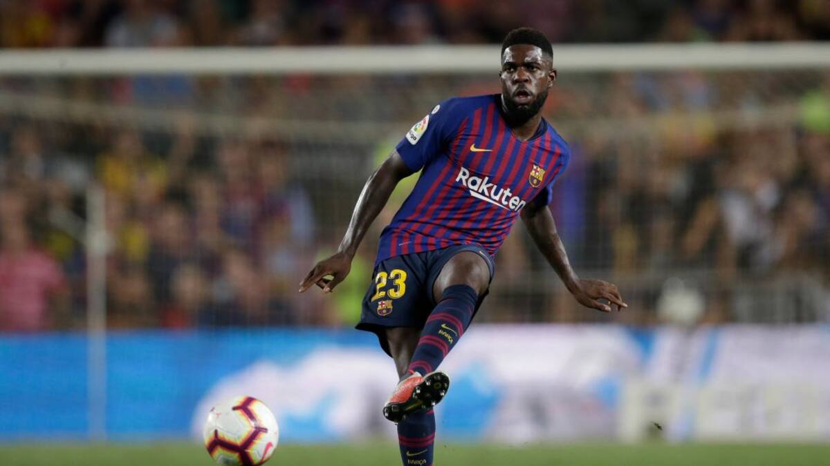 Umtiti: objectiu principi de febrer