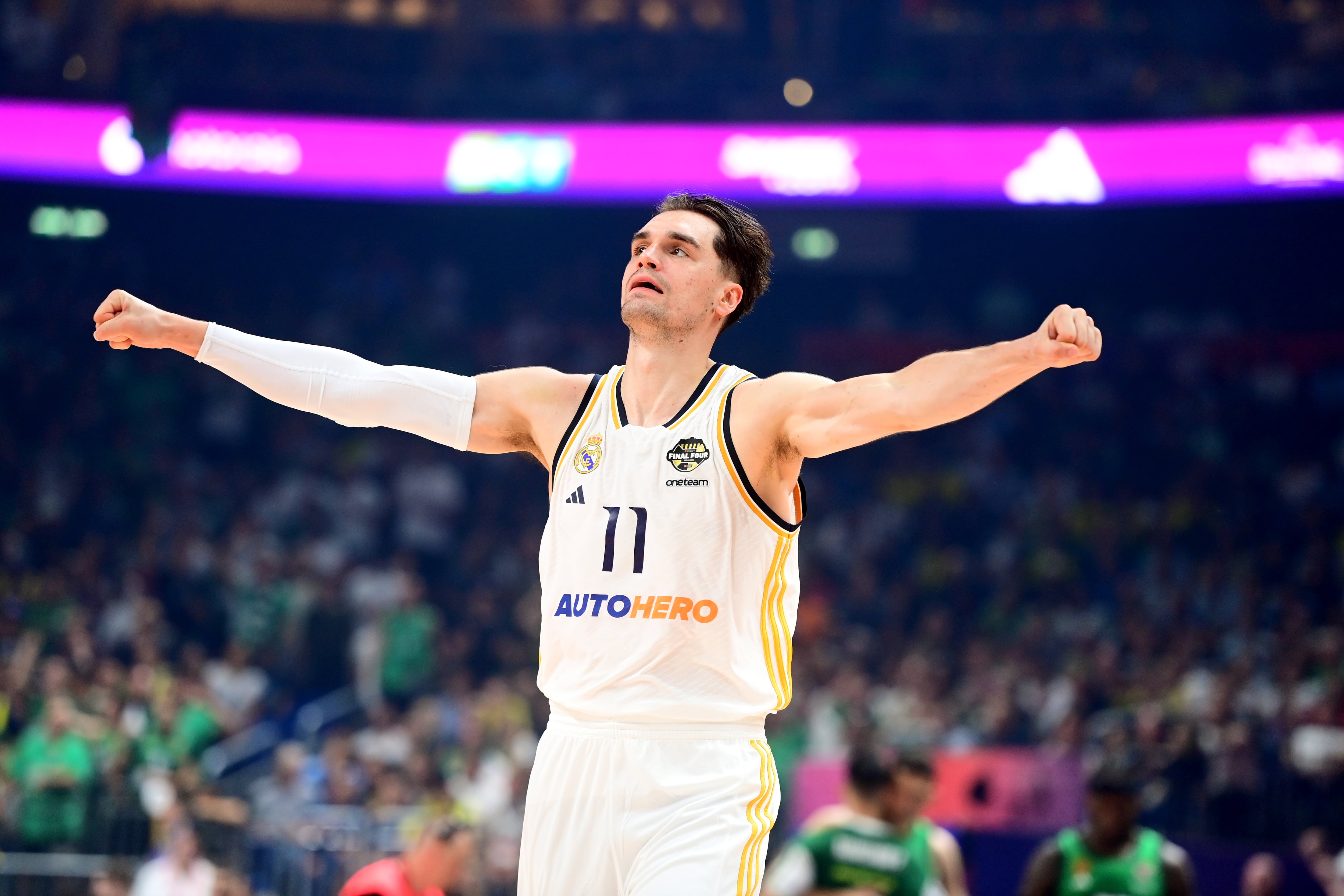 Mario Hezonja durante la final de la EuroLiga 2024 contra Panathinaikos